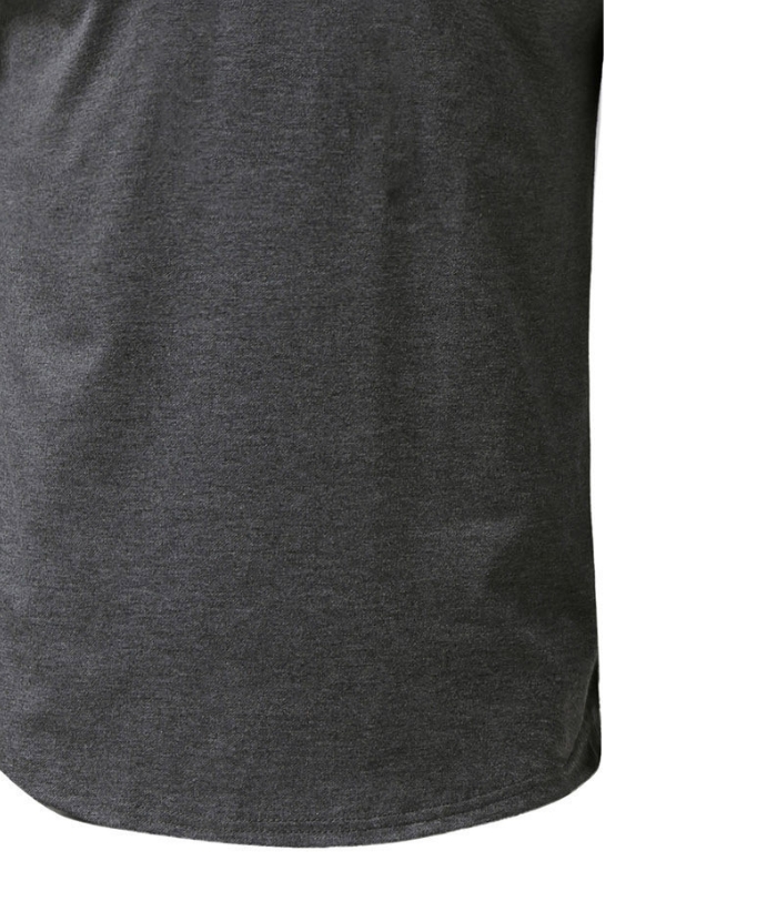 ZITY Men's Lightweight Long Sleeve Button Henley Hoodie-DUMHD04900|Zitysports