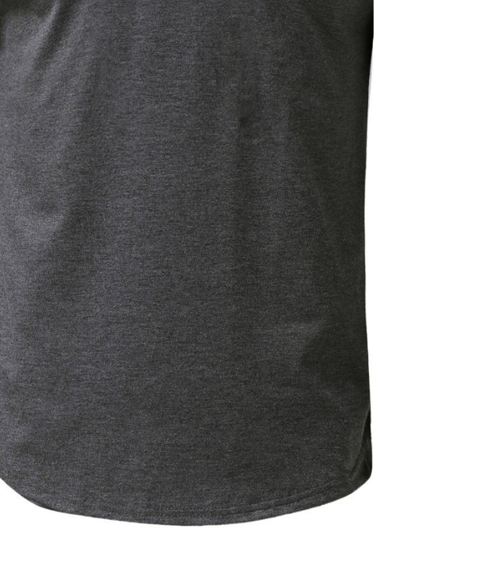 ZITY Men's Lightweight Long Sleeve Button Henley Hoodie-DUMHD04900|Zitysports