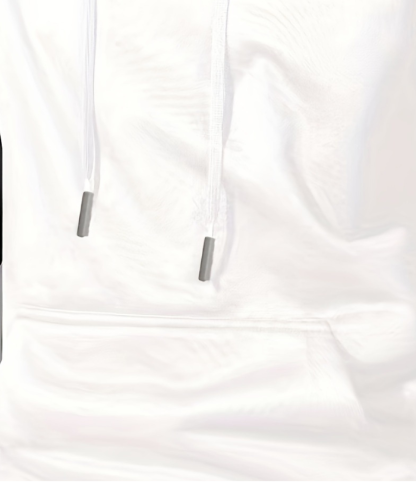 ZITY Men's Contrast Color Hooded Drawstring Pocket Long Sleeve Sweater-DUMHD04936|Zitysports