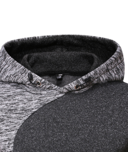 ZITY Men's Slim Fit Solid Color Gym Sweatshirt Hooded Jacket-DUMHD04967|Zitysports