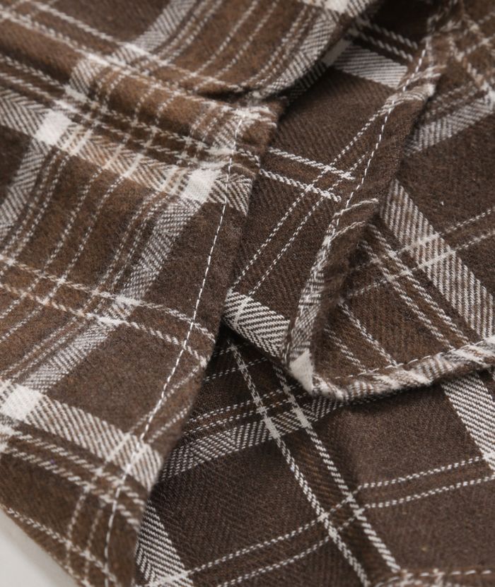 ZITY Long Sleeve Casual Button Down Plaid Hoodie S-2XL-DUMLT04975|Zitysports