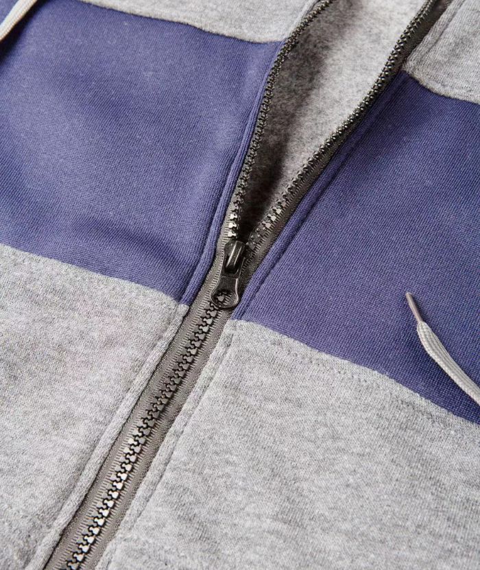 ZITY Men's Fleece Long Sleeve Casual Fashion Color Block Hoodie-DUMFH04983|Zitysports