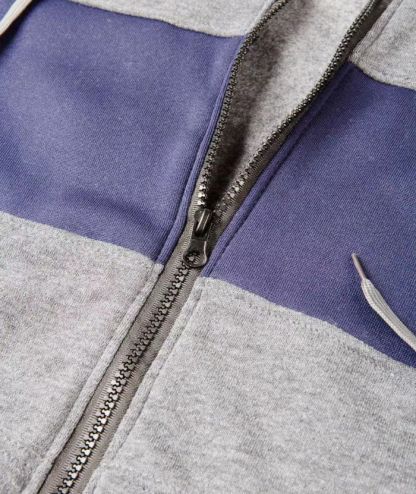 ZITY Men's Fleece Long Sleeve Casual Fashion Color Block Hoodie-DUMFH04983|Zitysports