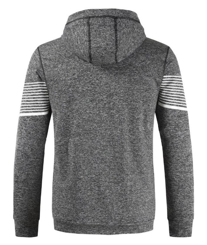 ZITY Men's Long Sleeve Full Zip Casual Plus Size Sweatshirt Hoodie-DUMHD05021|Zitysports