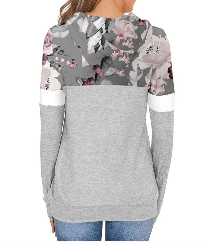 ZITY Women's Long Sleeve Casual Loose Fit Comfy Cute Hoodie-DUWFH05041|Zitysports