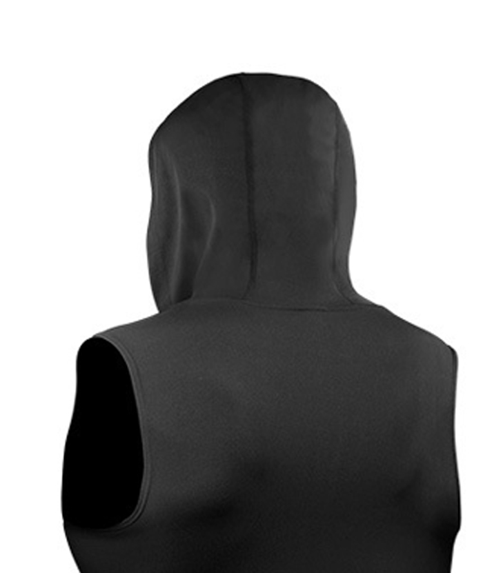 ZITY Men's Zip Up Slim Fit Sleeveless Hoodie-DUMMG05220|Zitysports