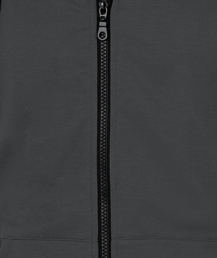 ZITY Men's Zip Up Solid Color Drawstring Sleeveless Hoodie-DUMMG05205|Zitysports