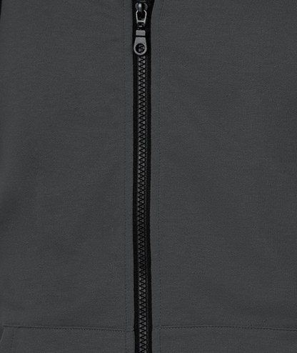 ZITY Men's Zip Up Solid Color Drawstring Sleeveless Hoodie-DUMMG05205|Zitysports