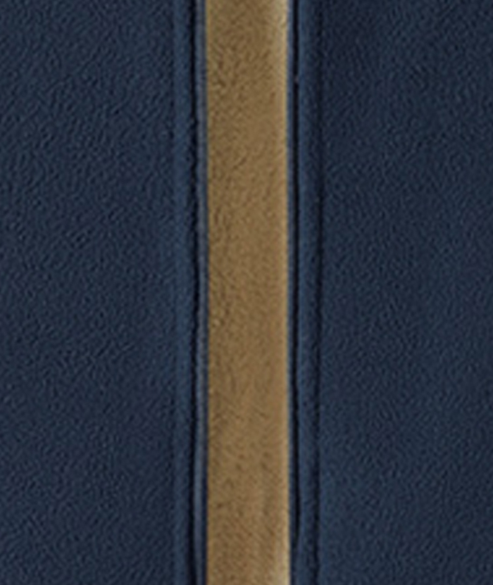 ZITY Men's Full Zipper Stand Collar Fleece Jacket-DUMFH05441