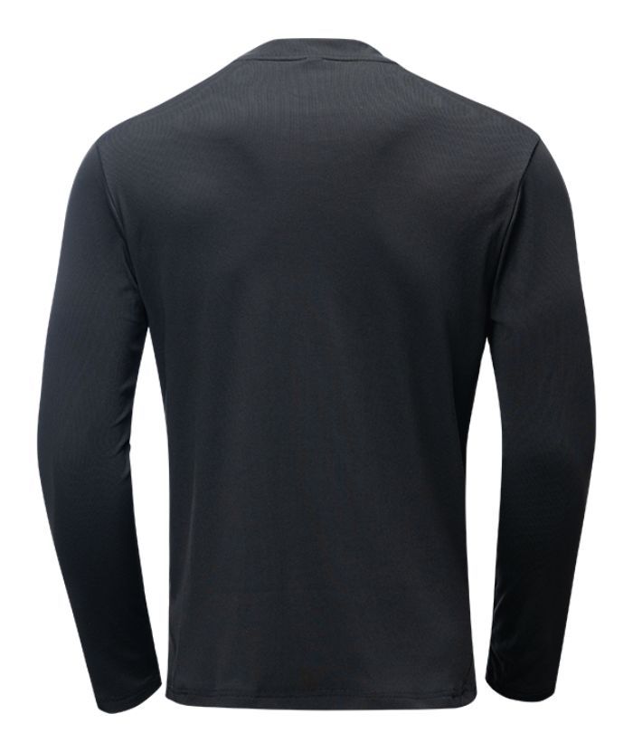 Men's Long Sleeve Casual Slim Fit Performance Polo Shirt-8869