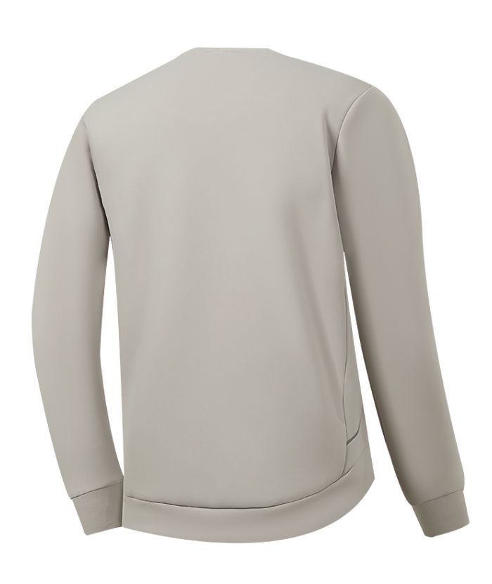 Men's Athletic Fit Solid Color Long Sleeve Polo Shirt-5328