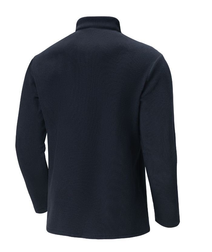 ZITY Men's Long Sleeve Quarter Zip Sports Polo Shirt-88188