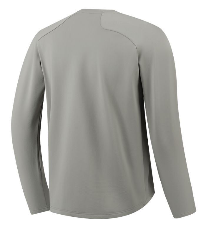 Men's Long Sleeve Solid Color Performance Polo-5332