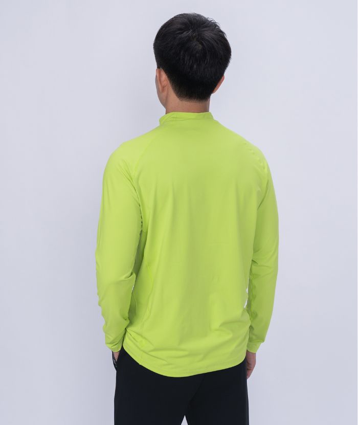 ZITY Men's Long Sleeve Pullover Polo Shirt-88168