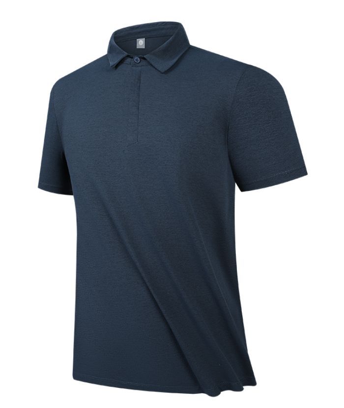 ZITY Men's Button Up Workout Dry Fit Polo Shirt-8313
