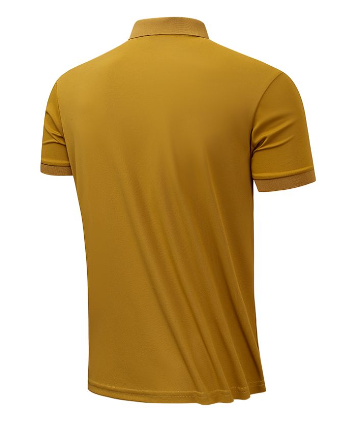ZITY Men's Casual Slim Fit Quarter Zip Polo Shirt-8337