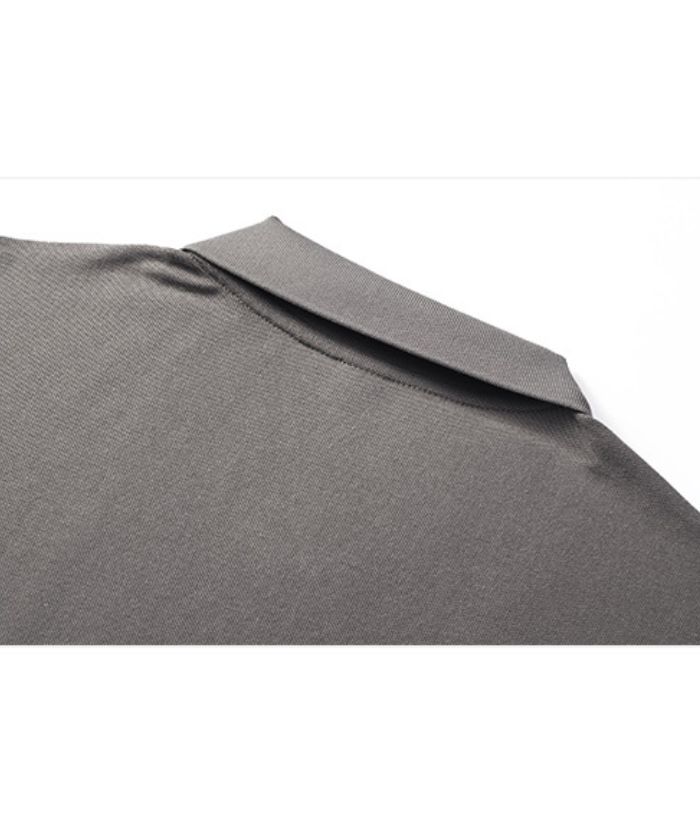ZITY Men's Button Up Dry Fit Summer Polo Shirt-8336