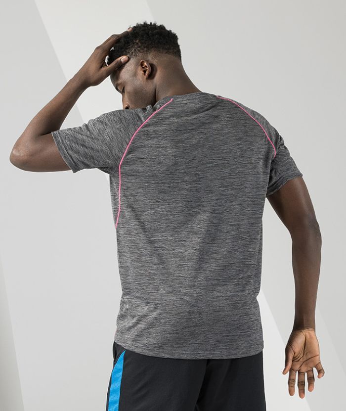 ZITY Men's Round Neck Dry Fit Sports T-Shirt-83425