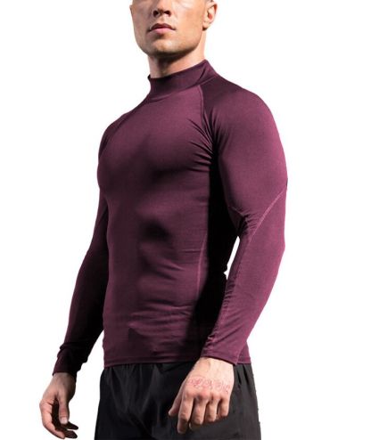 Men's Slim Fit Compression Athletic Fit Dri Fit T-Shirt-DUMLS05949