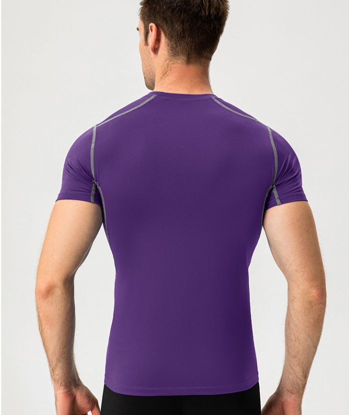 ZITY Men's Dri Fit Sports Compression T-Shirt-DUMTS05962