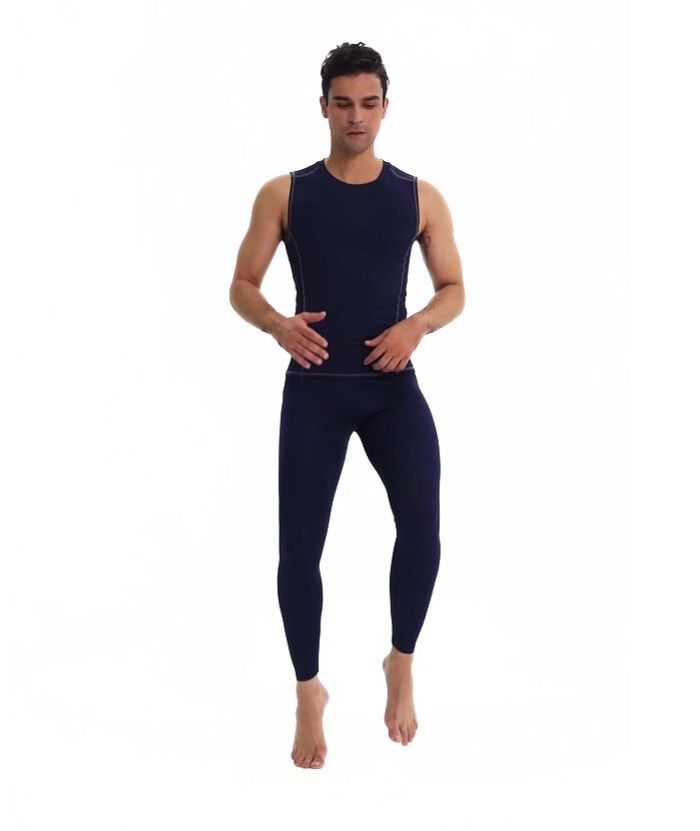 Men's fitness Running Dri Fit sports Compression pants-DUMSP05963