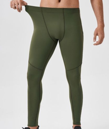 ZITY Men's Dri Fit Sports Compression Pant-DUMSP05965
