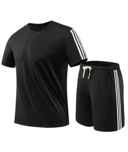 ZITY Men's Oversize Casual Shorts and T-Shirt-DUMTS06035