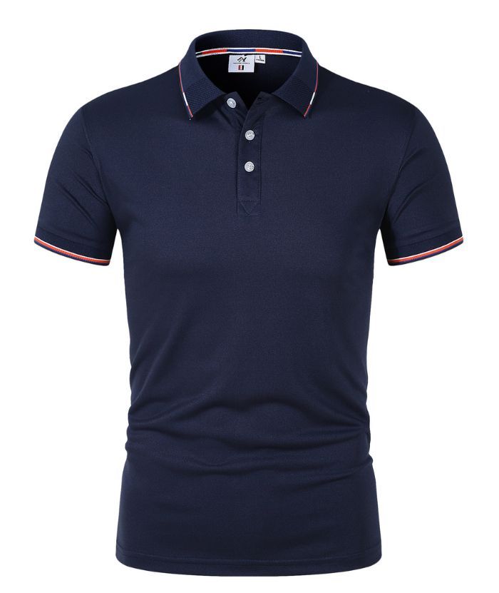 ZITY Men's Dri Fit Sports Casual Polo Shirt-DUMPO06027