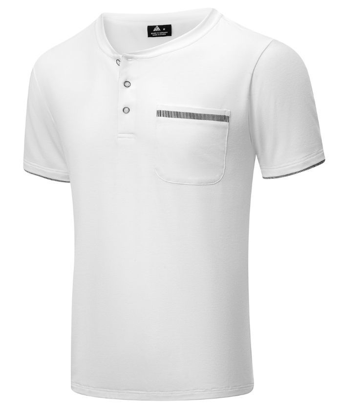 ZITY Men's Dri Fit White T-Shirt-CUMSS01794