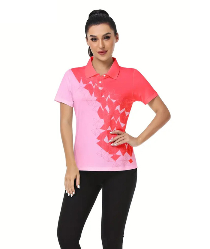 ZITY Women's Tennis Short Sleeve Quick Dry Summer Polo Shirt-ZPK004227 | Zitysports