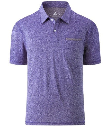ZITY Men's Short Sleeve Moisture Wicking Fast Dry Mesh Sports Polo Shirt-ZPK007926 | Zitysports