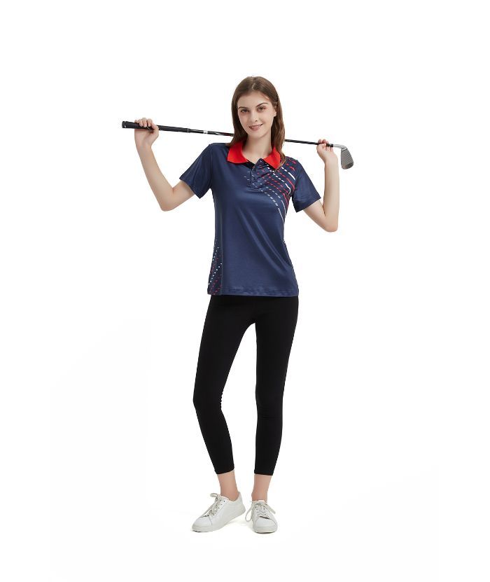 ZITY Women's Casual Quick Dry Slim Fit Golf Polo Shirt-CFWZZ00017