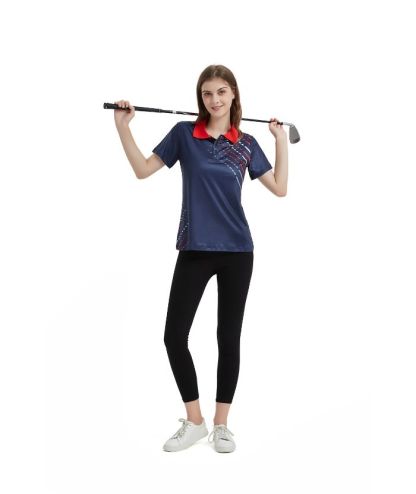 ZITY Women's Casual Quick Dry Slim Fit Golf Polo Shirt-CFWZZ00017