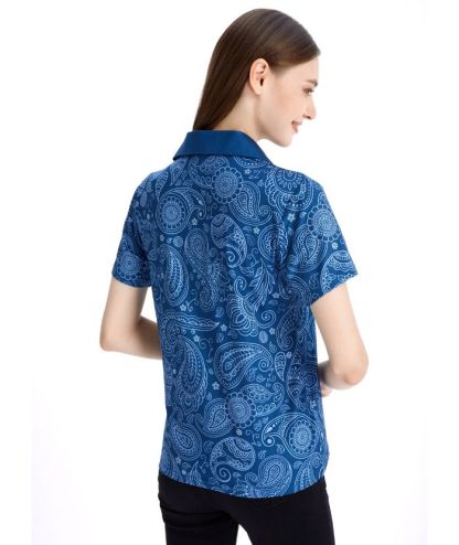 ZITY Women's Slim Fit Moisture Wicking Golf Polo Shirt-CFWZZ00039