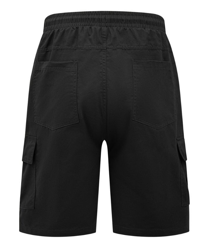 ZITY Men's Loose Fit Men's Drawstring Cargo Shorts-CEMGS05458
