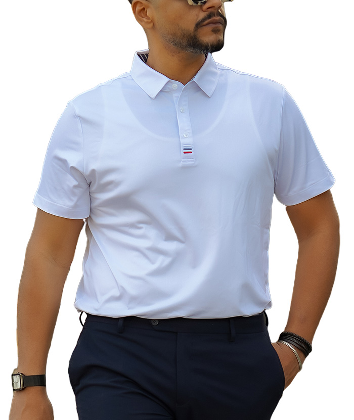 ZITY Men's Button Up Slim Fit Polo Shirt-CEMPO02420