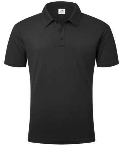 ZITY Men's Button Up Dri Fit Polo Shirt-CUMPO02332