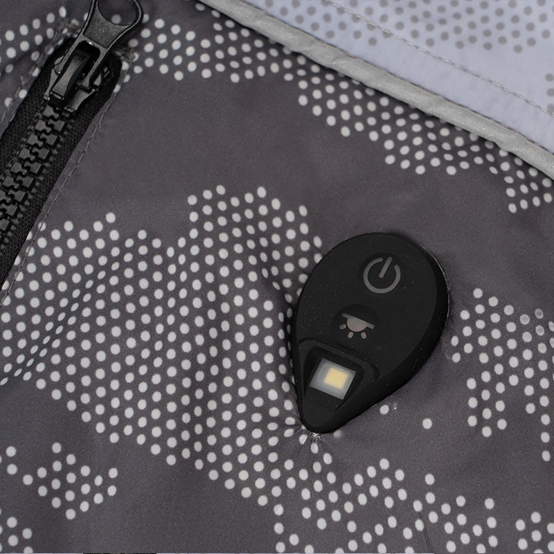 ZITY Men's 12V Power Cable DC Interface Fan Cooling Jacket-M908