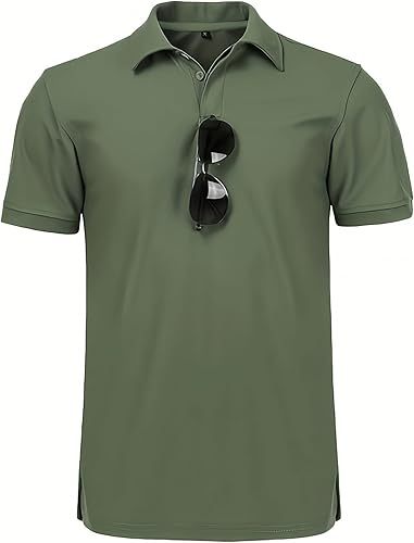Unisex Outdoor Quick-Dry Stretch Tactical Polo Training Tee | G