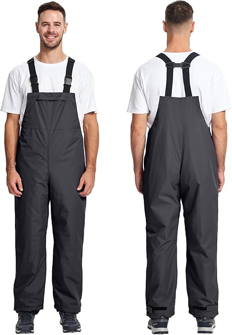 ZITY Men's Waterproof Jacket and Bibs Pants Rainwear-CUMRS03371