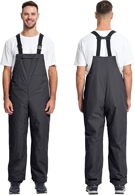 ZITY Men's Waterproof Jacket and Bibs Pants Rainwear-CUMRS03371