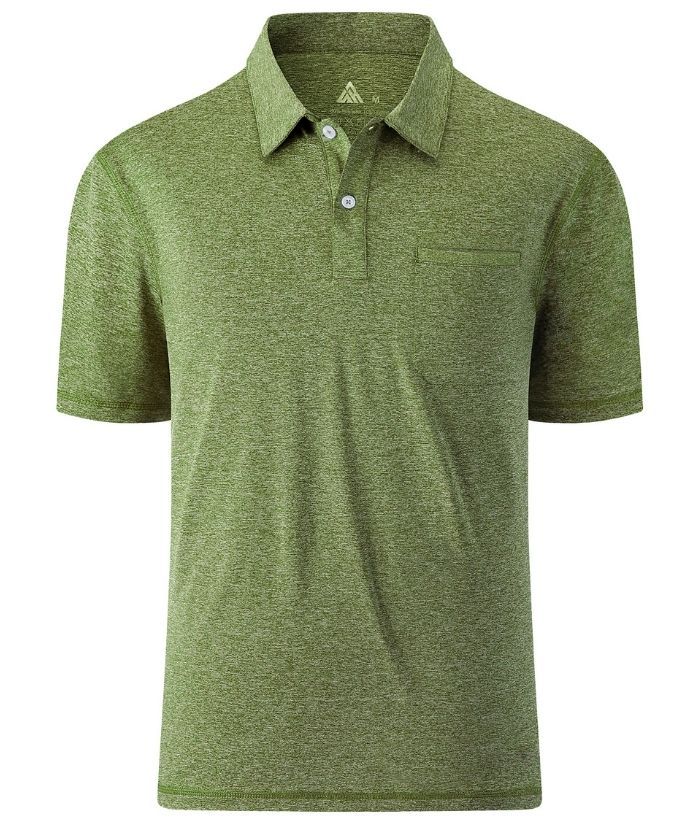 ZITY Men's Moisture Wicking Dri Fit Sports Polo Shirt-ZPK007926