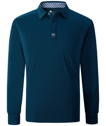ZITY Men's Long Sleeve Quick Dry Sports Golf Tennis Polo Shirt-ZPK004673 | Zitysports