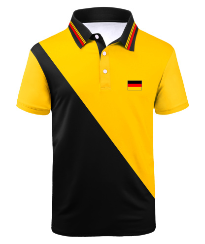 ZITY Men's Button Up Dri Fit Summer Polo Shirt-APOH700041