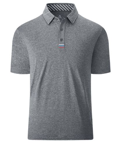 ZITY Men's Button Up Slim Fit Polo Shirt-CEMPO02420