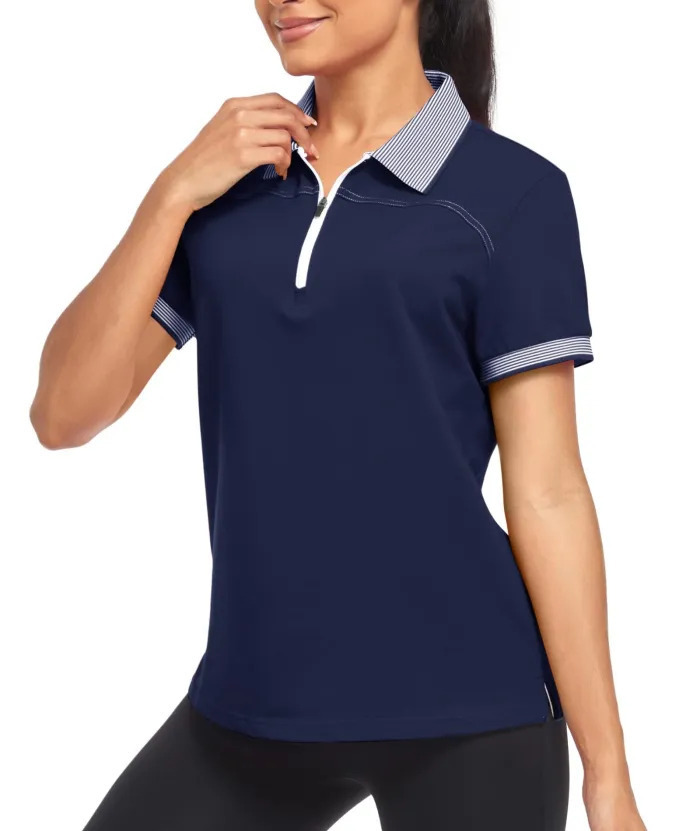 ZITY Women's Moisture Wicking Golf Polo Shirt-ZPK001797