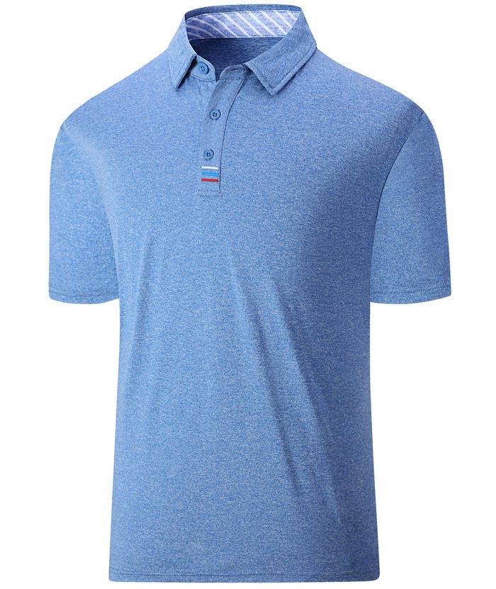 ZITY Men's Golf Sports Polo Short Sleeve Athletic Tennis Shirt-ZPK000671|Zitysports