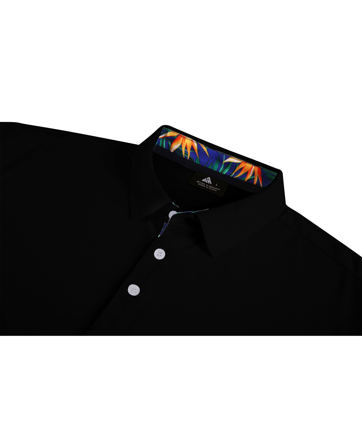 ZITY Men's Button Up Dri Fit Polo Shirt-CFMPO00053