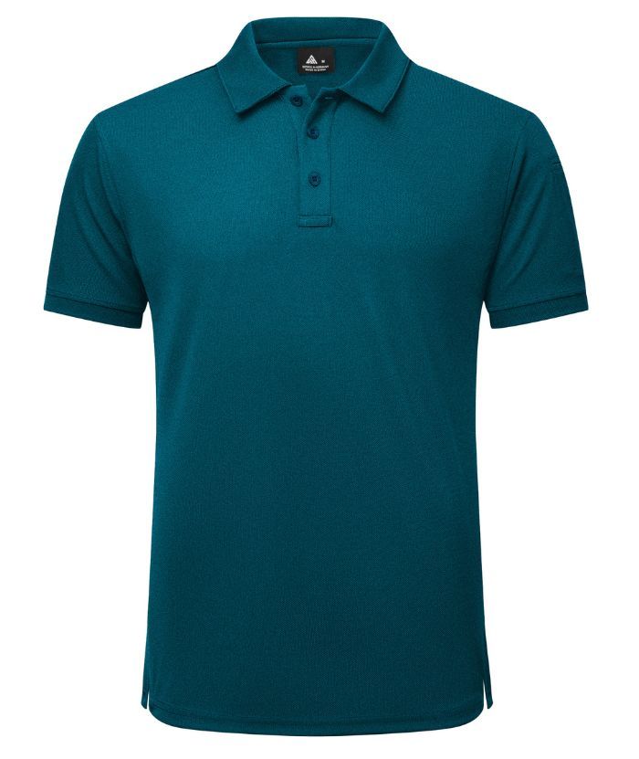 ZITY Men's Slim Fit Button Up Golf Polo Shirt-ZPK007838