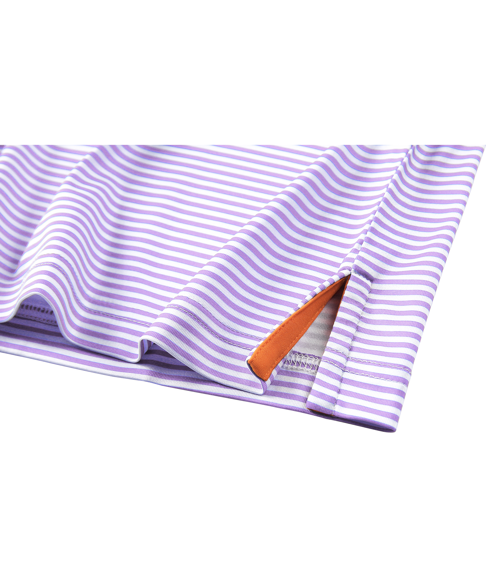 ZITY Men's Button Up Dri Fit Strip Polo Shirt-TUMPO00062